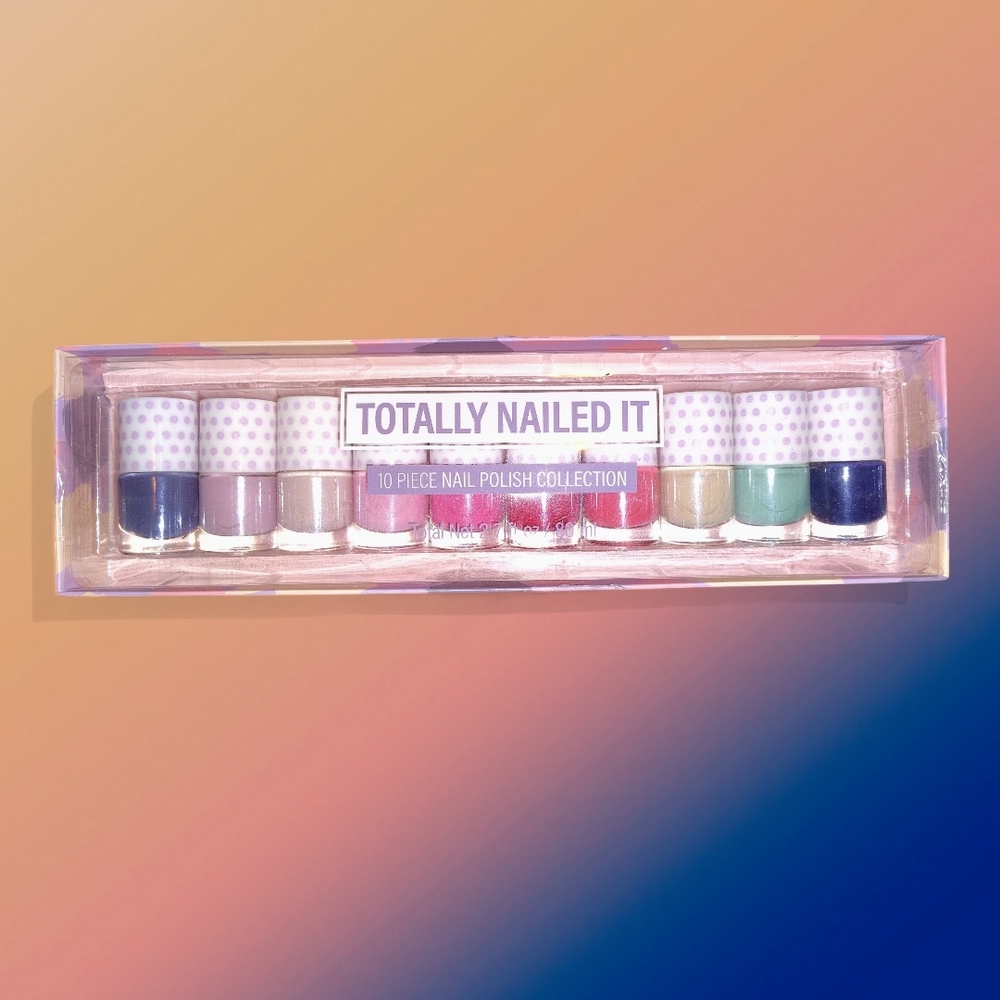 Totally Nailed It -- 10-Piece Nail Polish Set